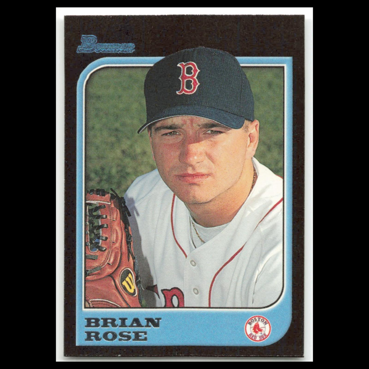 Brian Rose #105 1997 Bowman Boston Red Sox Baseball Card MLB NM