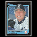 Katsuhiro Maeda #91 1997 Bowman New York Yankees Baseball Card MLB NM