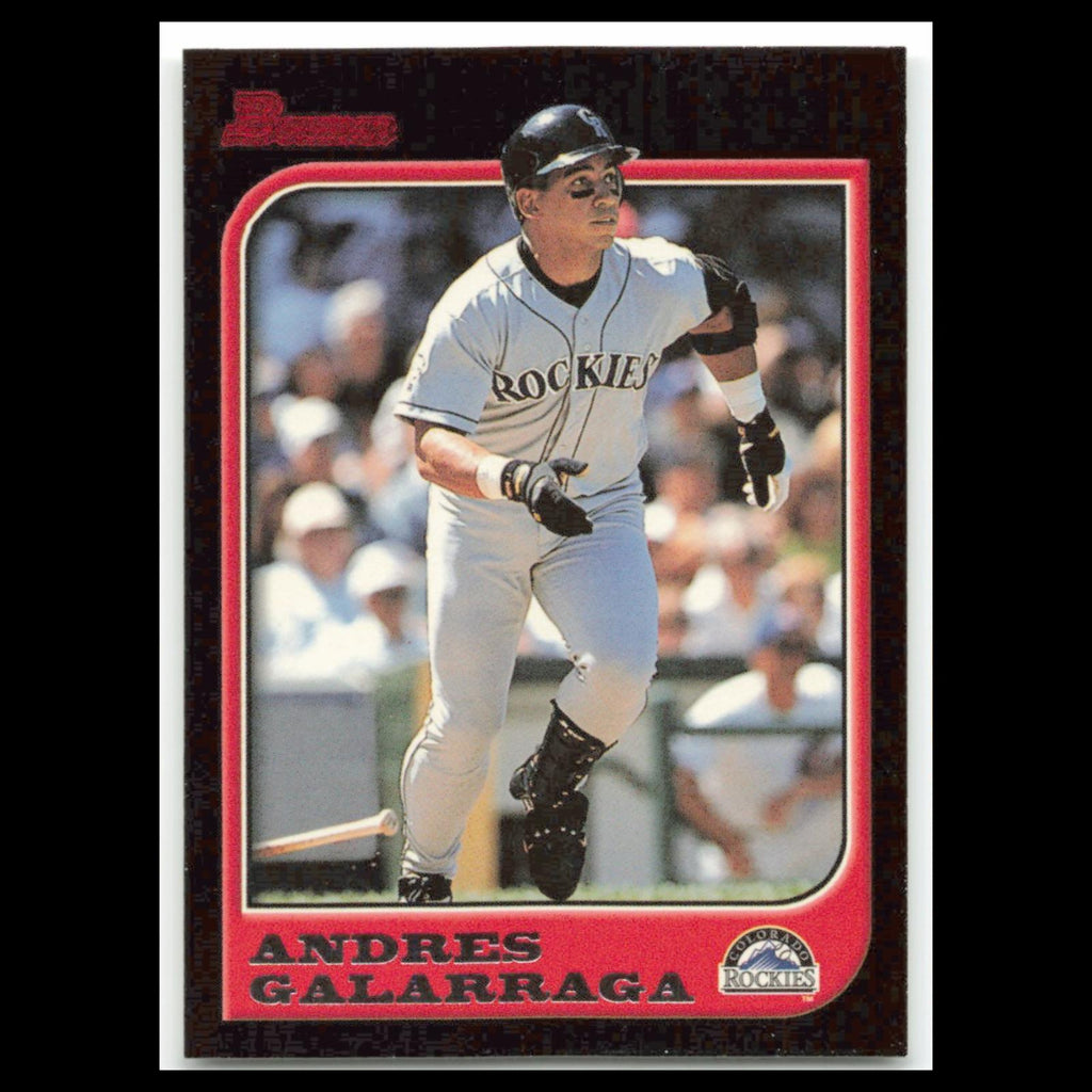 Andres Galarraga #59 1997 Bowman Colorado Rockies Baseball Card MLB NM