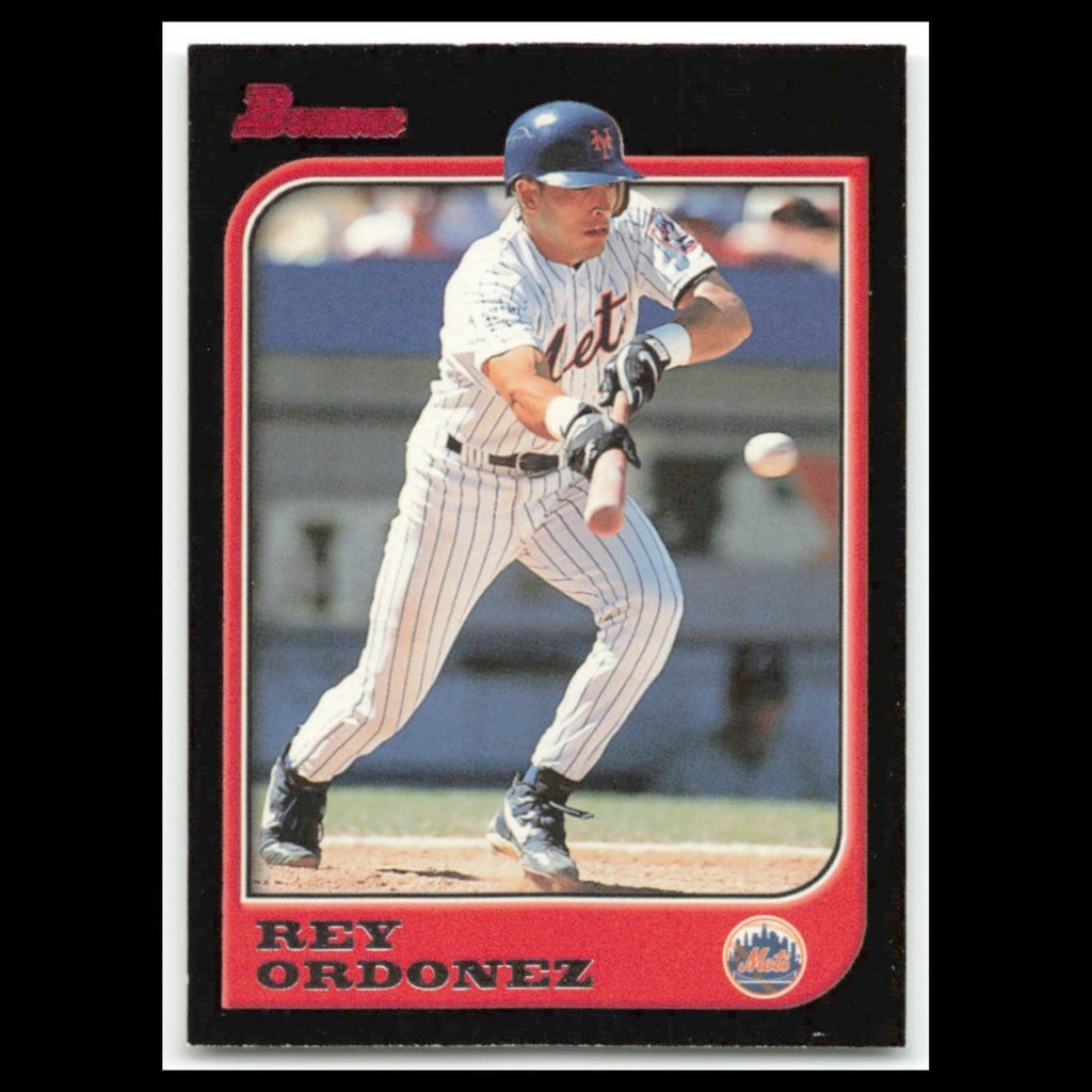 Rey Ordonez #42 1997 Bowman New York Mets Baseball Card MLB NM