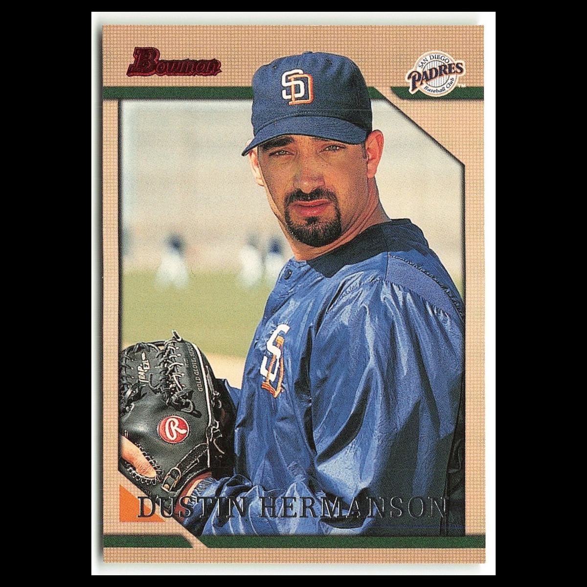 Dustin Hermanson Rookie #303 1996 Bowman San Diego Padres Baseball Card MLB NM