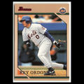 Rey Ordonez Rookie #349 1996 Bowman New York Mets Baseball Card MLB NM