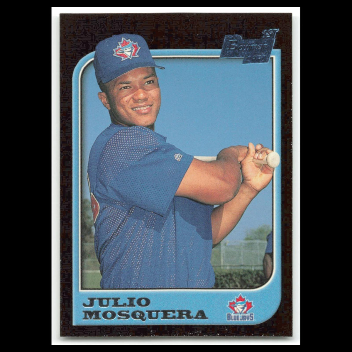 Julio Mosquera #112 1997 Bowman Toronto Blue Jays Baseball Card MLB NM