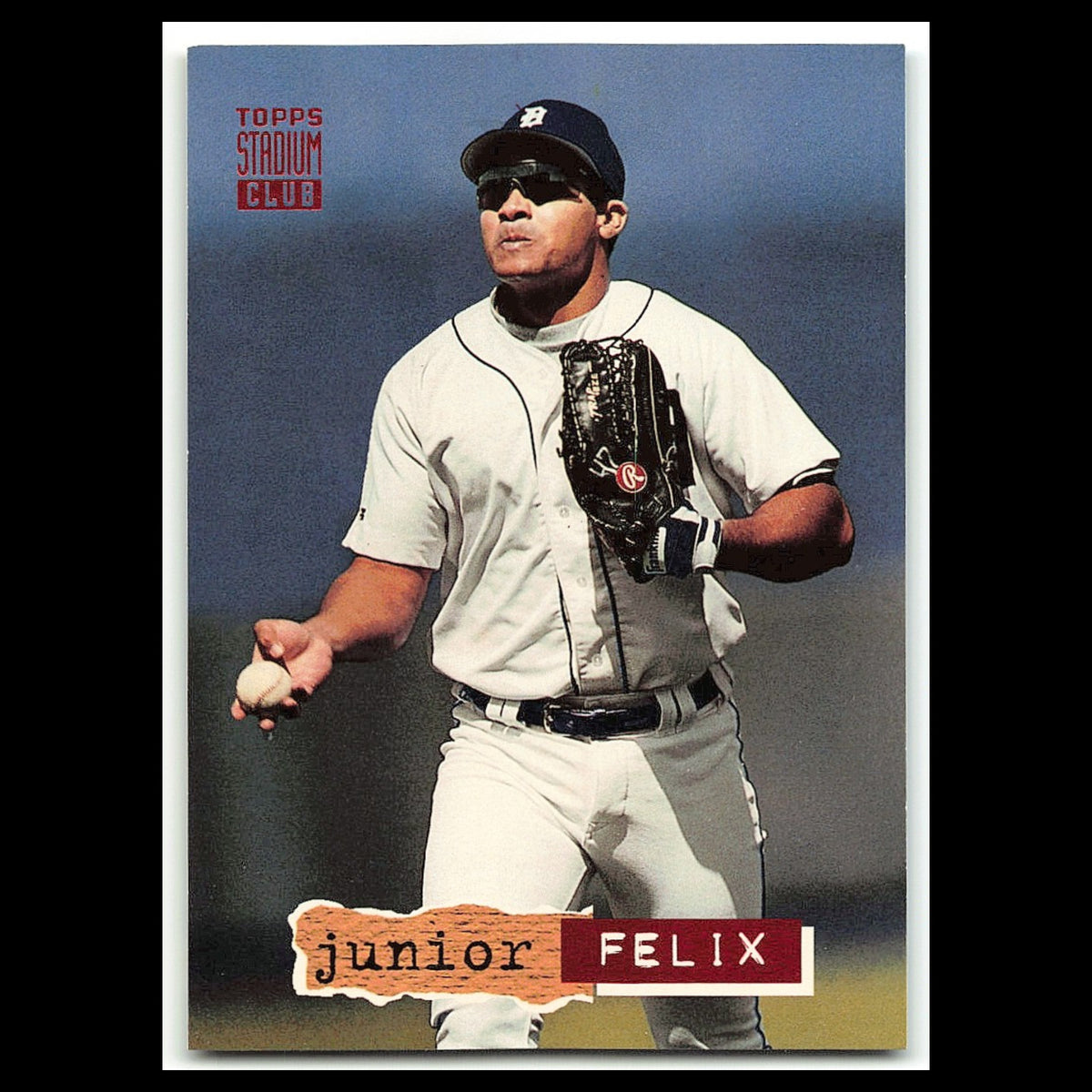 Junior Felix #660 1994 Topps Stadium Club Detroit Tigers Baseball Card MLB NM