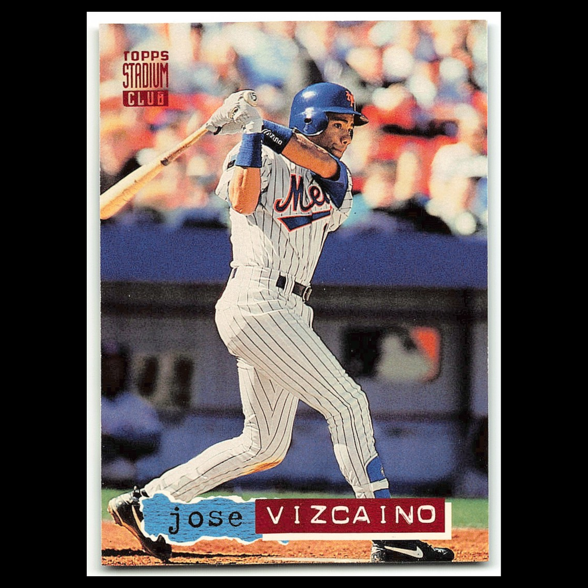 Jose Vizcaino #662 1994 Topps Stadium Club New York Mets Baseball Card MLB NM