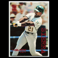 Ruben Siera #536 1994 Topps Stadium Club Oakland Athletics Baseball Card MLB NM