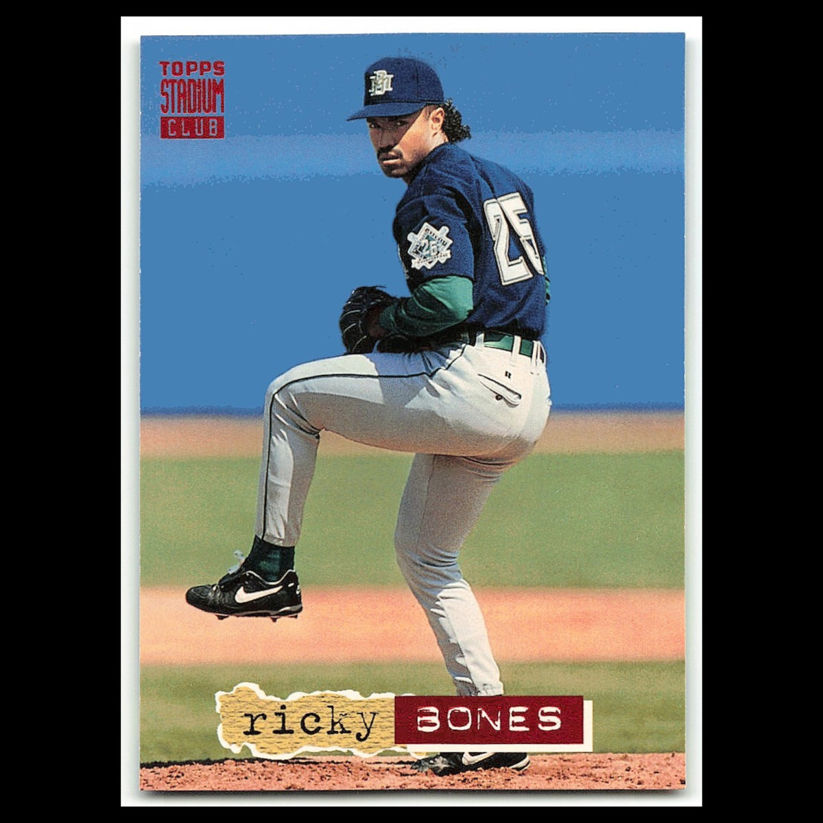 Ricky Bones #564 1994 Topps Stadium Club Milwaukee Brewers Baseball Card MLB NM