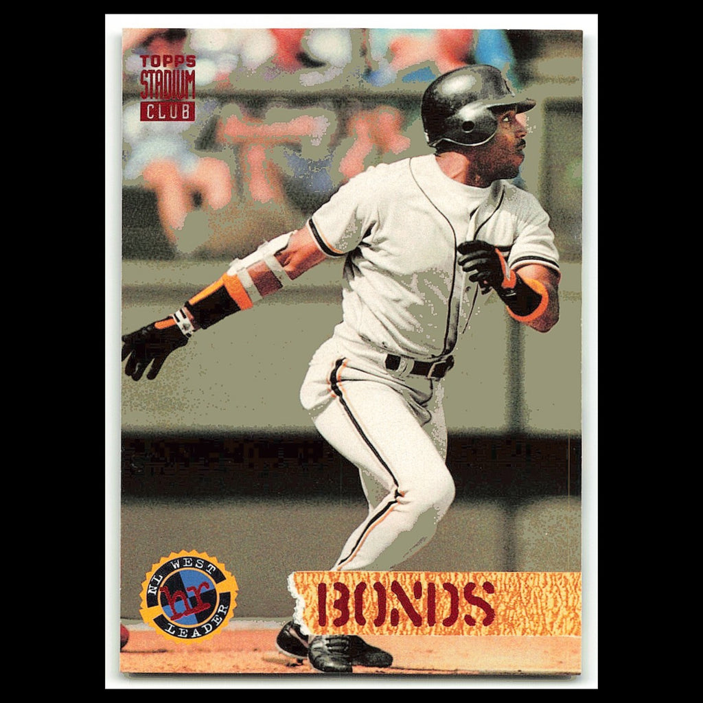 Barry Bonds #532 1994 Topps Stadium Club San Francisco Giants Baseball Card MLB