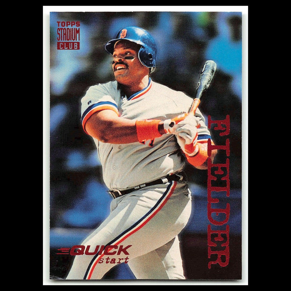 Cecil Fielder #535 1994 Topps Stadium Club Detroit Tigers Baseball Card MLB NM