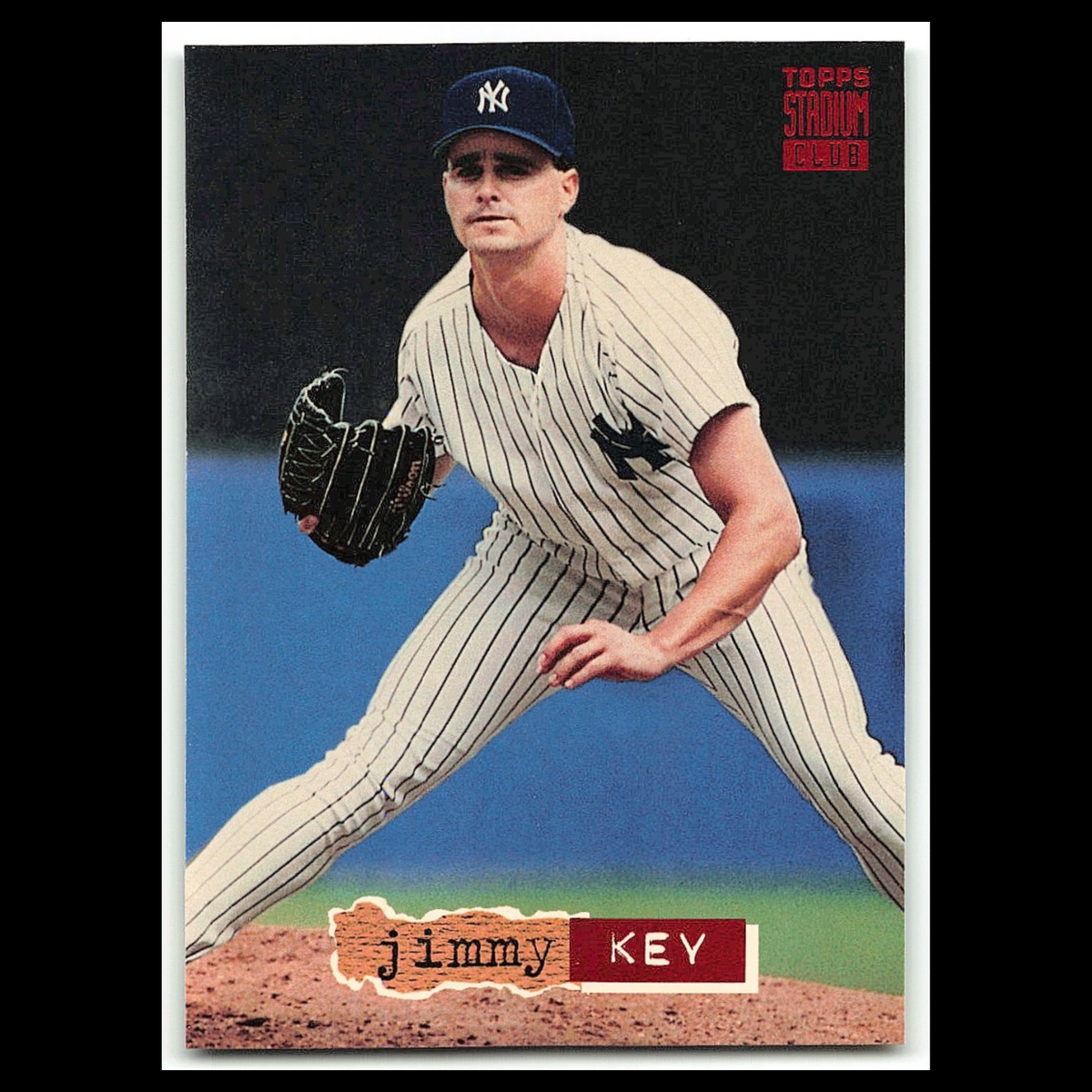 Jimmy Key #469 1994 Topps Stadium Club New York Yankees Baseball Card MLB NM