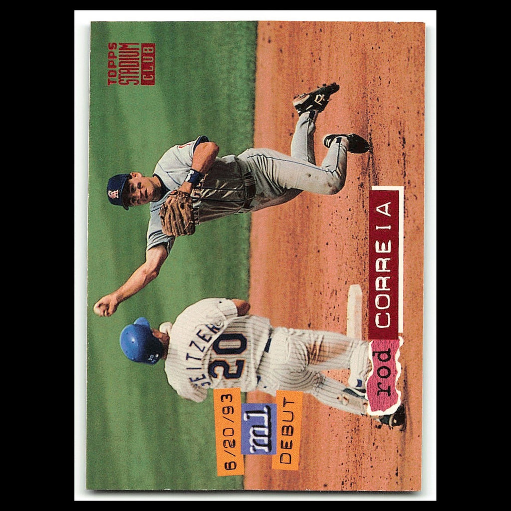 Rod Correia #532 1994 Topps Stadium Club California Angels Baseball Card MLB NM