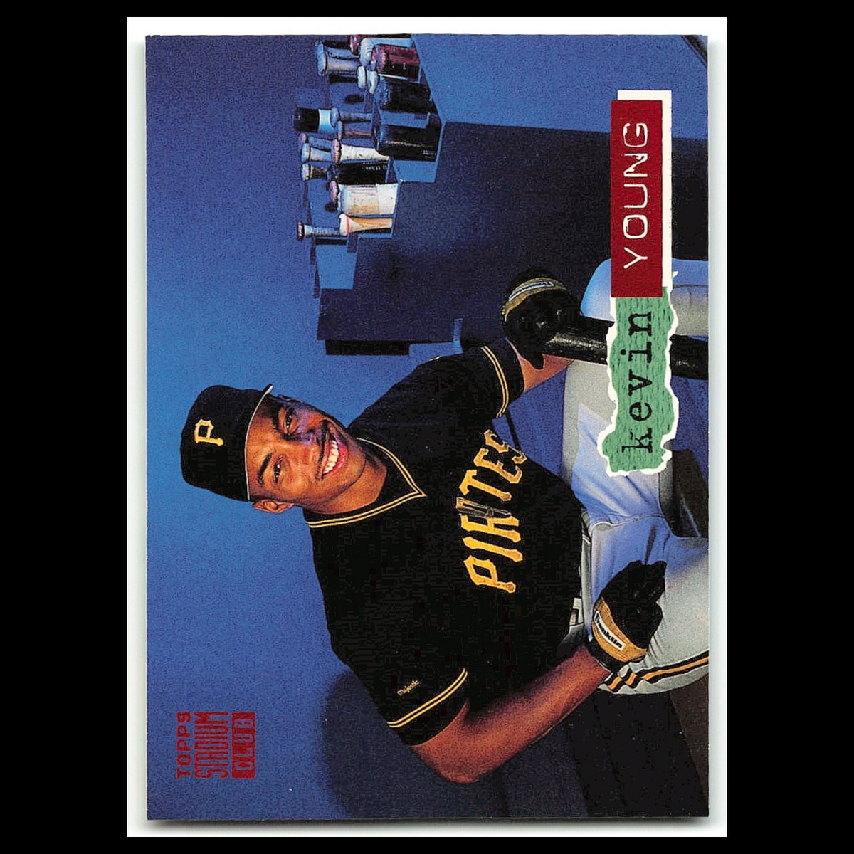 Kevin Young #321 1994 Topps Stadium Club Pittsburgh Pirates Baseball Card MLB NM
