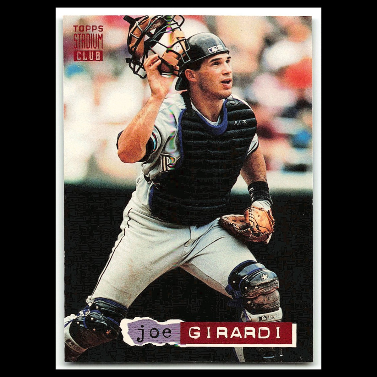 Joe Girardi #323 1994 Topps Stadium Club Colorado Rockies Baseball Card MLB NM