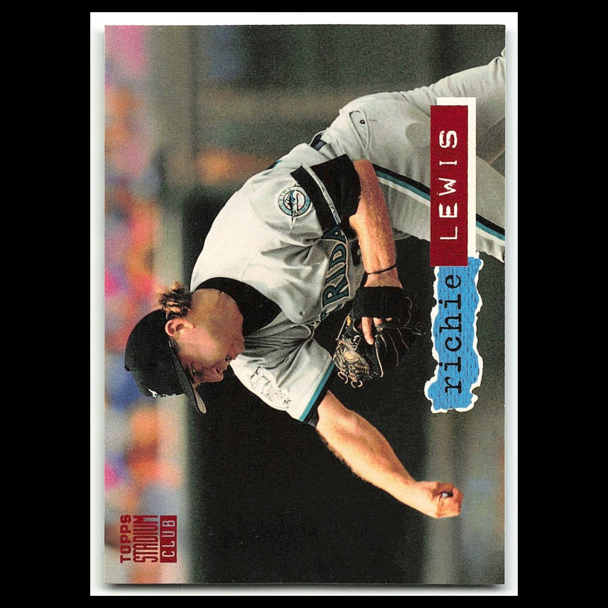 Richie Lewis #427 1994 Topps Stadium Club Florida Marlins Baseball Card MLB NM
