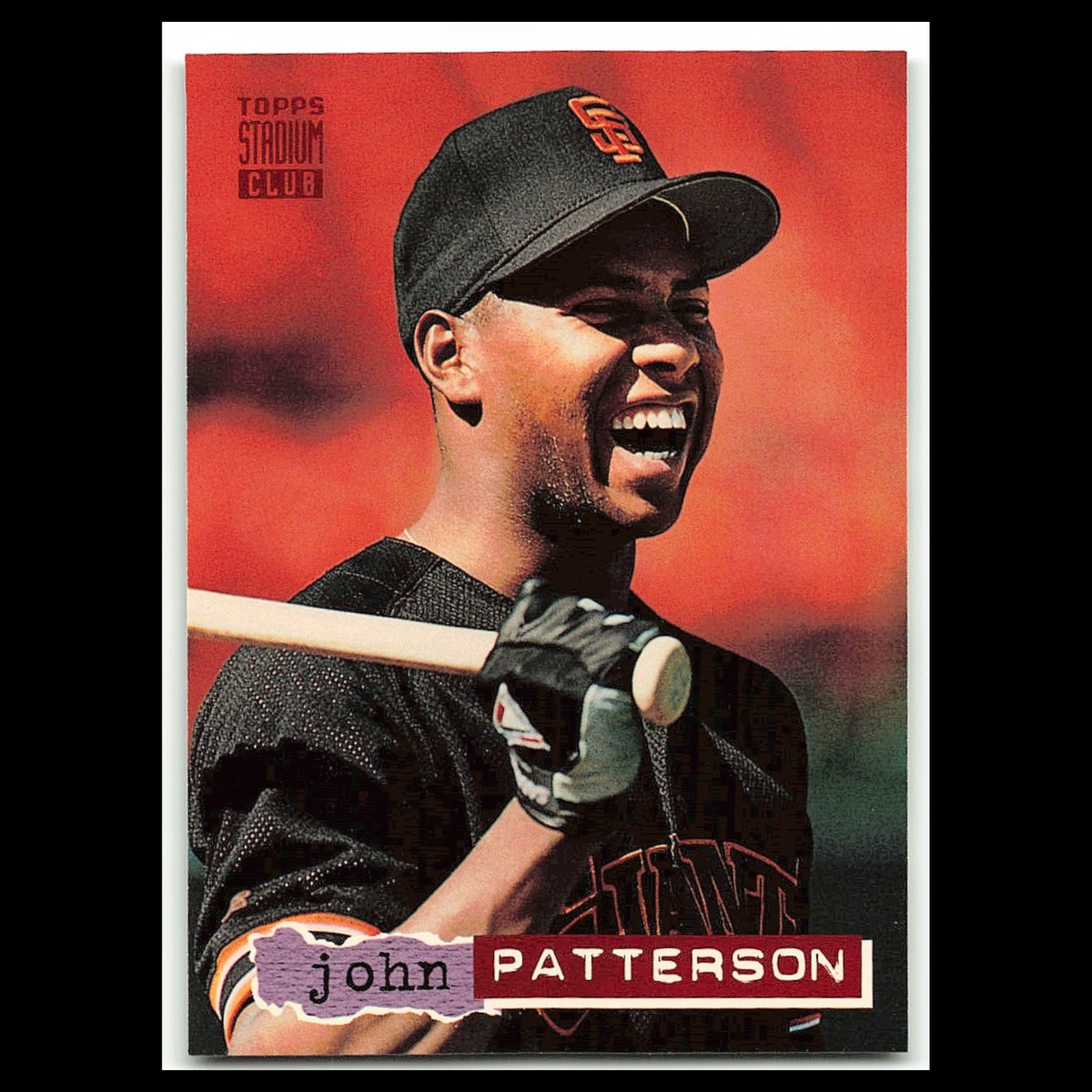 John Patterson #381 1994 Topps Stadium Club San Francisco Giants Baseball Card