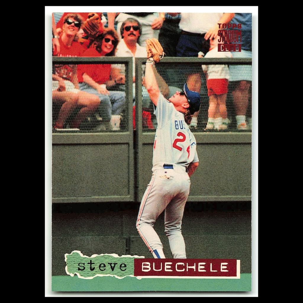 Steve Buechele #204 1994 Topps Stadium Club Chicago Cubs Baseball Card MLB NM