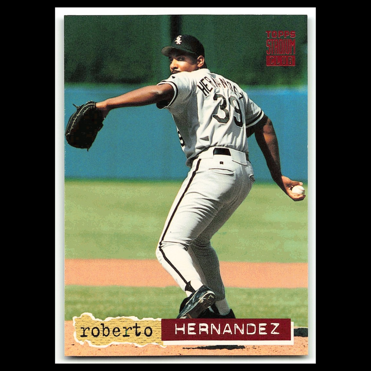 Roberto Hernandez #182 1994 Topps Stadium Club Chicago White Sox Baseball Card