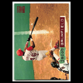 Jacob Brumfield #166 1994 Topps Stadium Club Cincinnati Reds Baseball Card MLB
