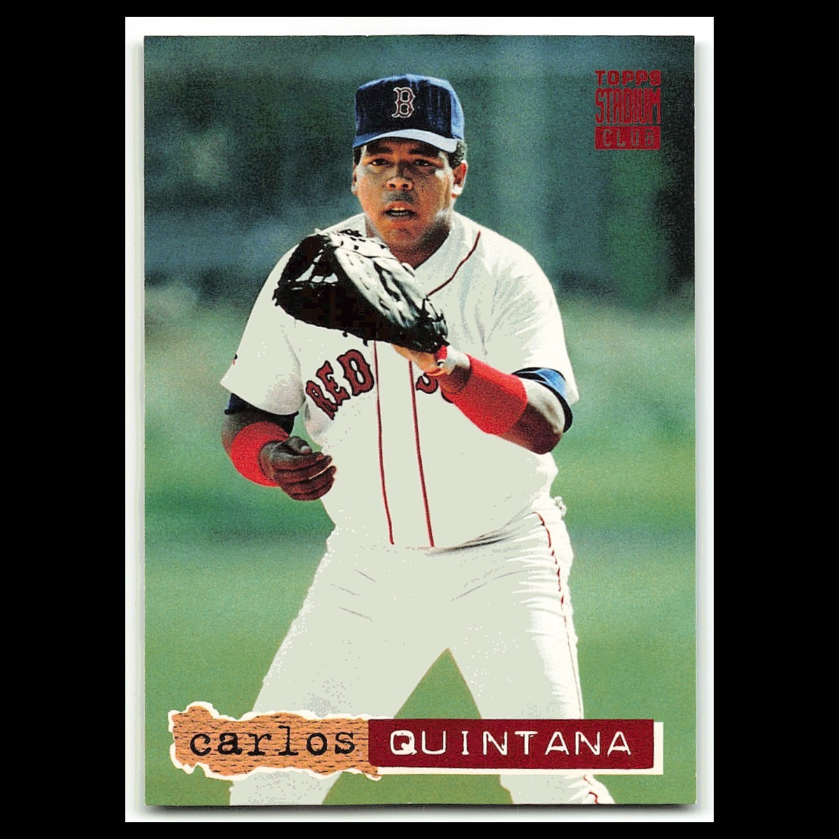 Carlos Quintana #290 1994 Topps Stadium Club Boston Red Sox Baseball Card MLB NM