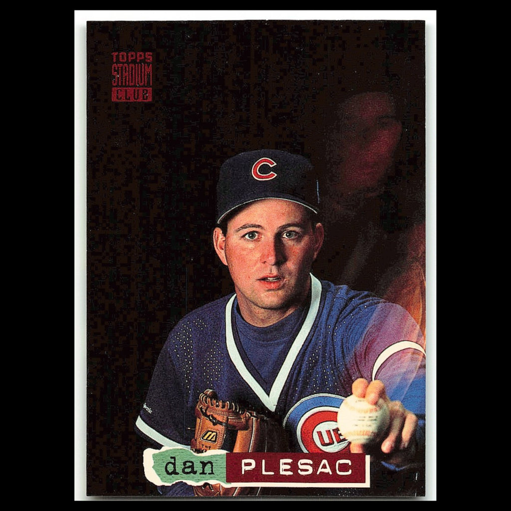 Dan Plesac #256 1994 Topps Stadium Club Chicago Cubs Baseball Card MLB NM