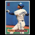 Tony Fernandez #214 1994 Topps Stadium Club Toronto Blue Jays Baseball Card MLB