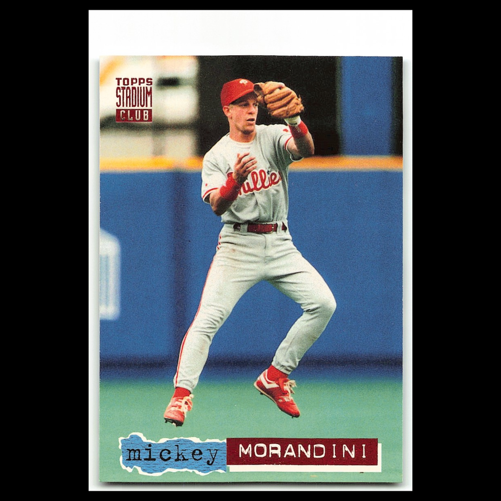 Mickey Morandini #120 1994 Topps Stadium Club Philadelphia Phillies Baseball MLB