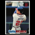 David Justice #94 1994 Topps Stadium Club Atlanta Braves Baseball Card MLB NM
