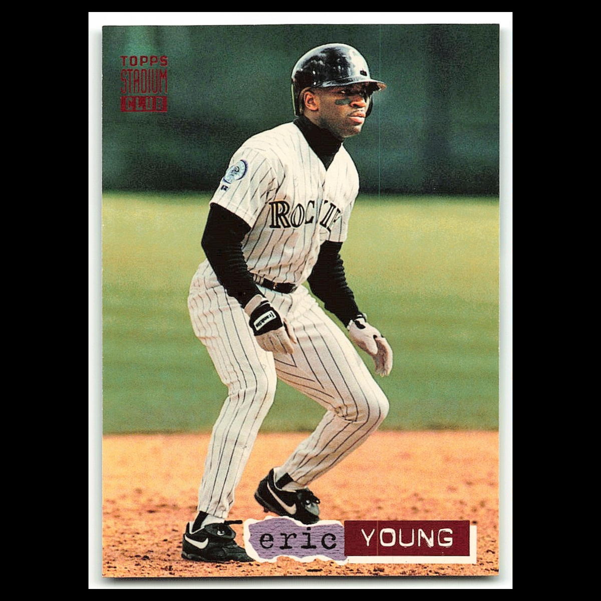 Eric Young #72 1994 Topps Stadium Club Colorado Rockies Baseball Card MLB NM