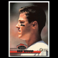 Ted Wood #455 1993 Topps Stadium Club San Francisco Giants Baseball Card MLB NM