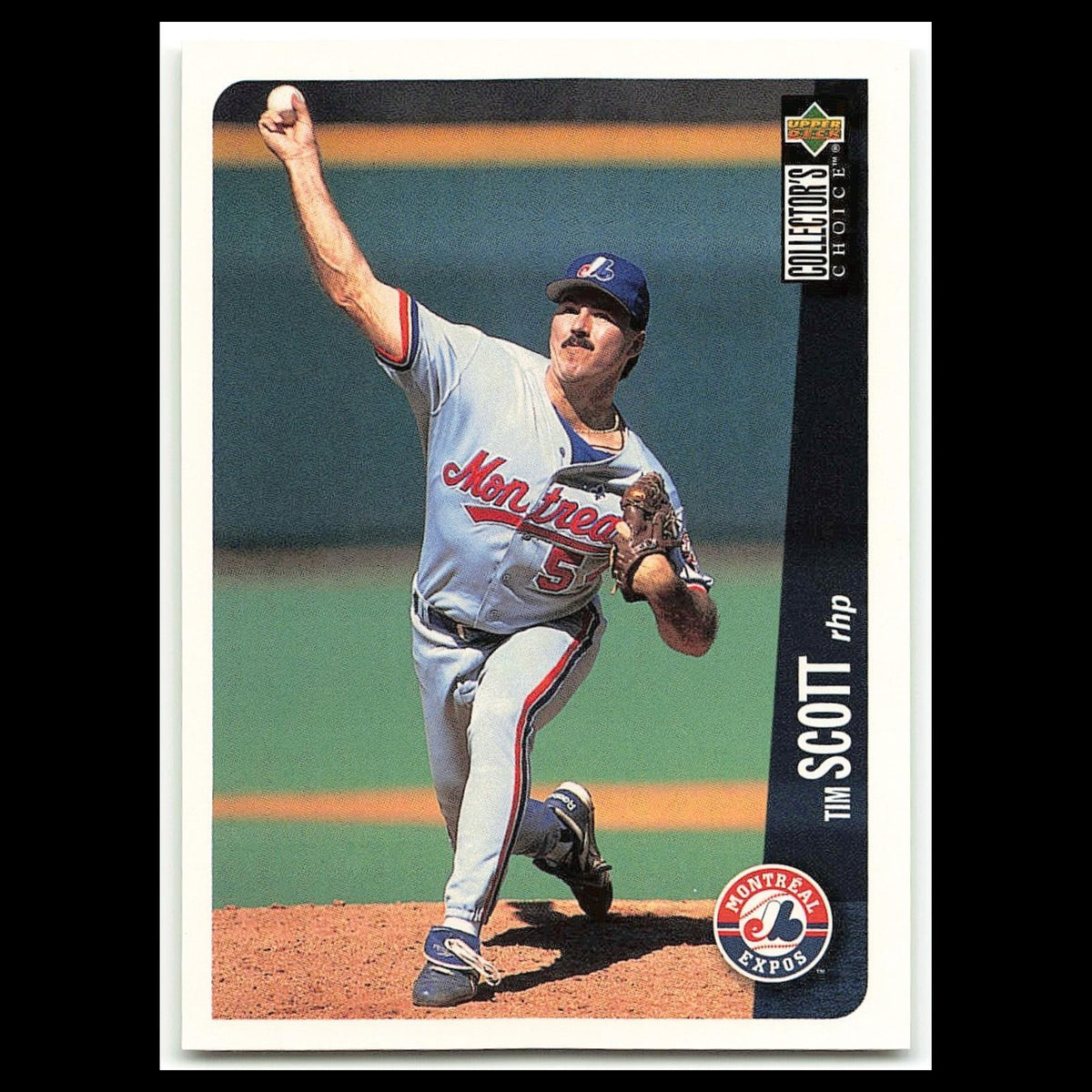 Tim Scott #609 1996 Collectors Choice Montreal Expos Baseball Card MLB NM