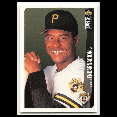 Angelo Encarnacion Rookie #681 1996 Collectors Choice Pittsburgh Pirates Card NM