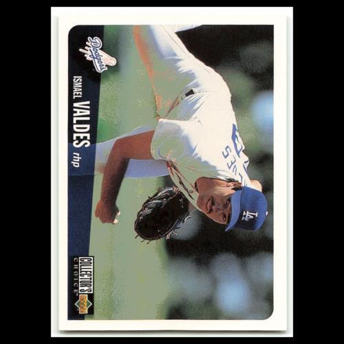 Ismael Valdes #588 1996 Collectors Choice Los Angeles Dodgers Baseball Card MLB