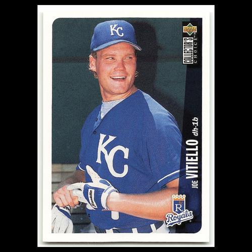 Joe Vitiello #177 1996 Collectors Choice Kansas City Royals Baseball Card MLB NM