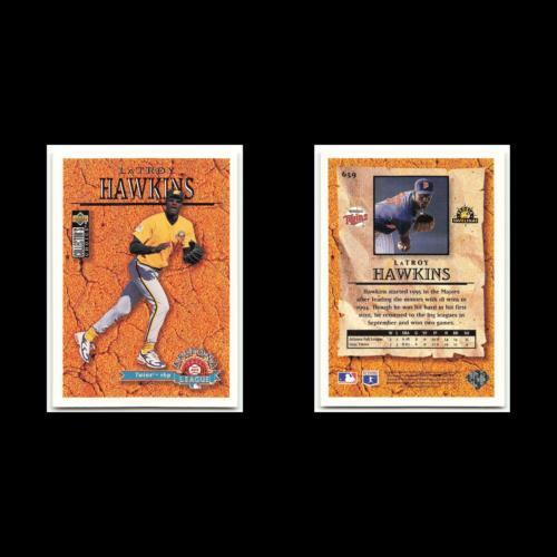 LaTroy Hawkins #659 1996 Collectors Choice Minnesota Twins Baseball Card MLB NM