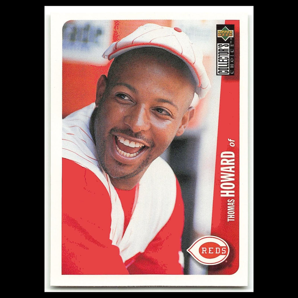 Thomas Howard #109 1996 Collectors Choice Cincinnati Reds Baseball Card MLB NM