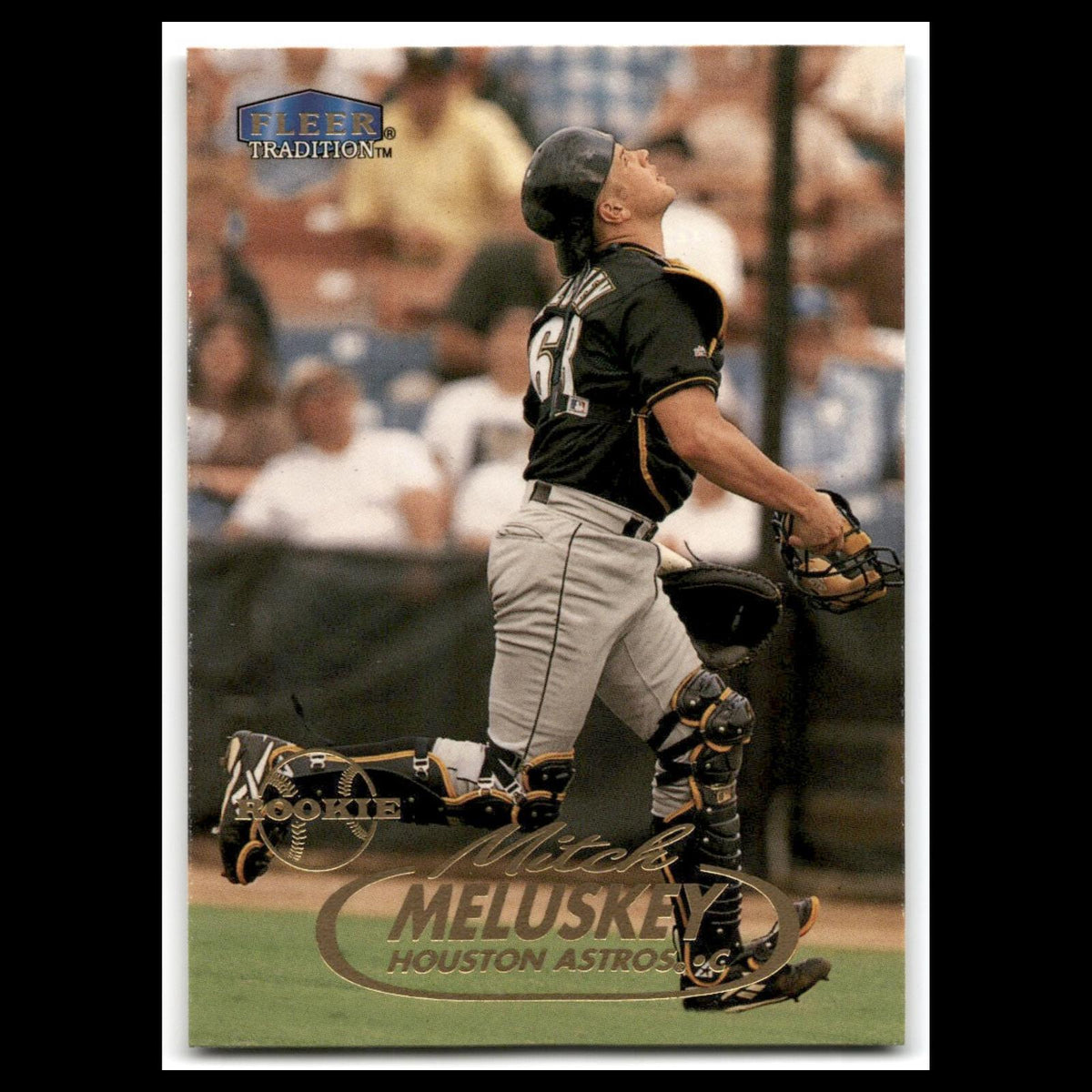 Mitch Meluskey Rookie #U61 1998 Fleer Tradition Update Houston Astros Baseball