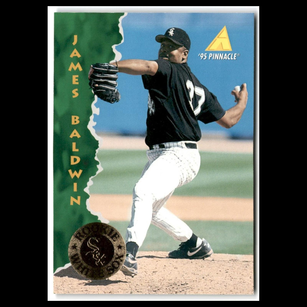 James Baldwin Rookie #413 1995 Pinnacle Chicago White Sox Baseball Card MLB NM