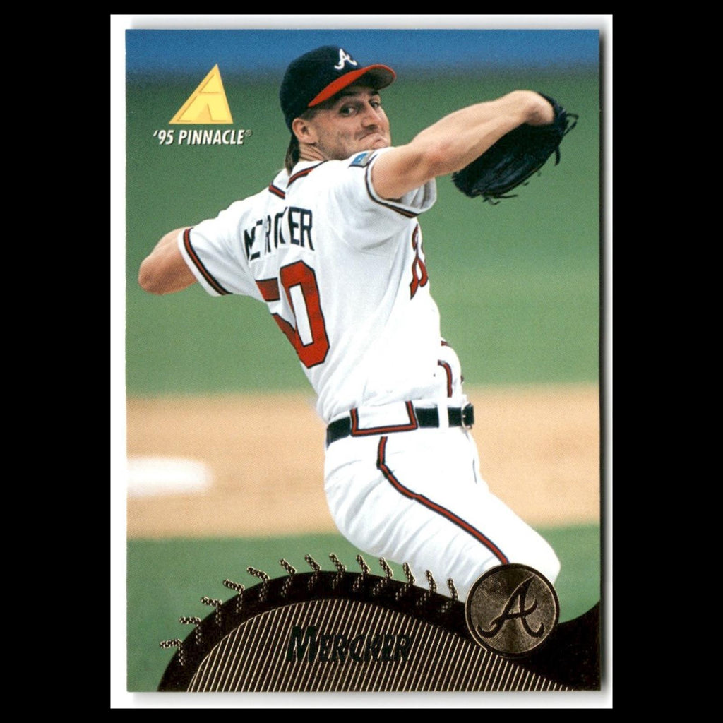 Kent Mercker #436 1995 Pinnacle Atlanta Braves Baseball Card MLB NM
