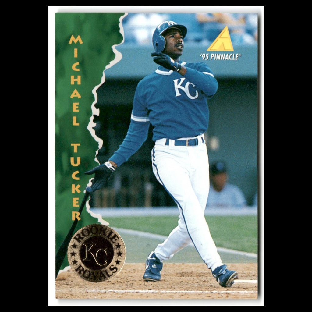 Michael Tucker Rookie #426 1995 Pinnacle Kansas City Royals Baseball Card MLB NM