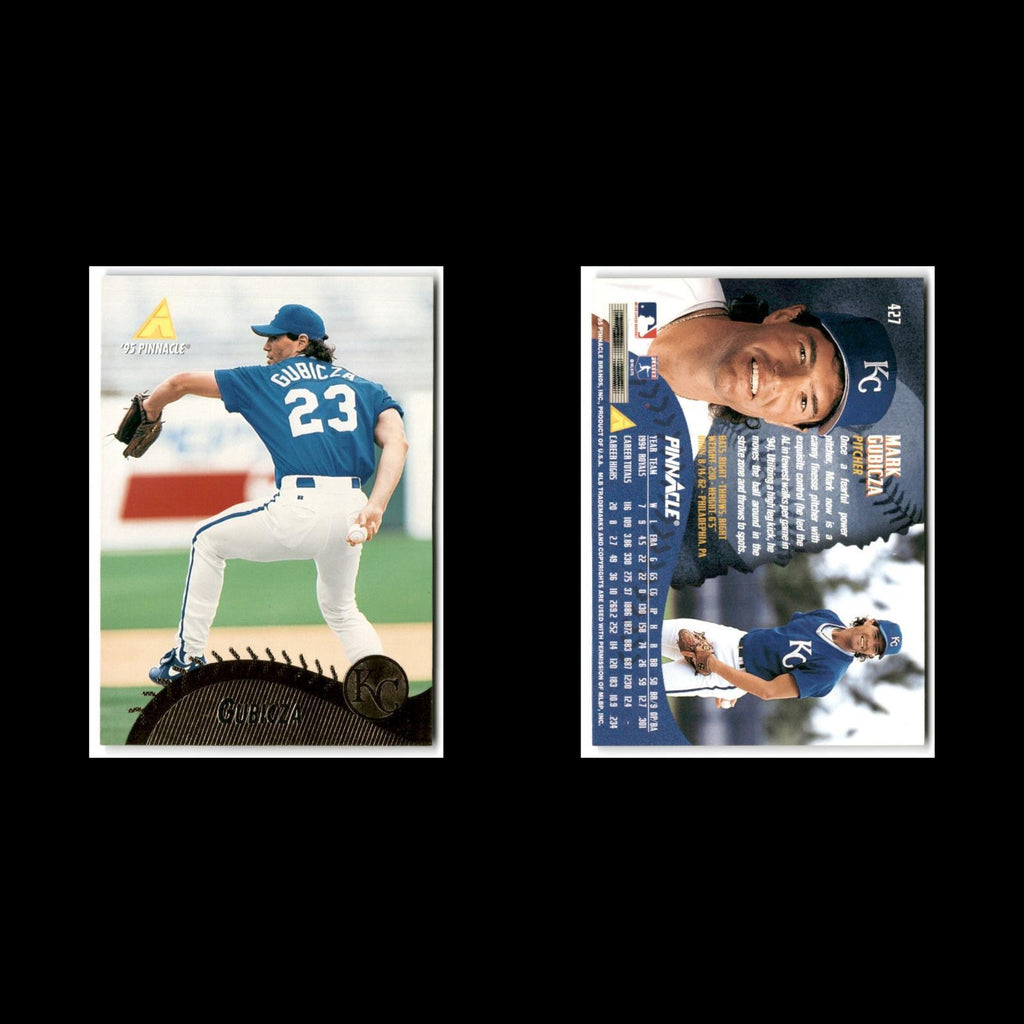 Mark Gubicza #427 1995 Pinnacle Kansas City Royals Baseball Card MLB NM