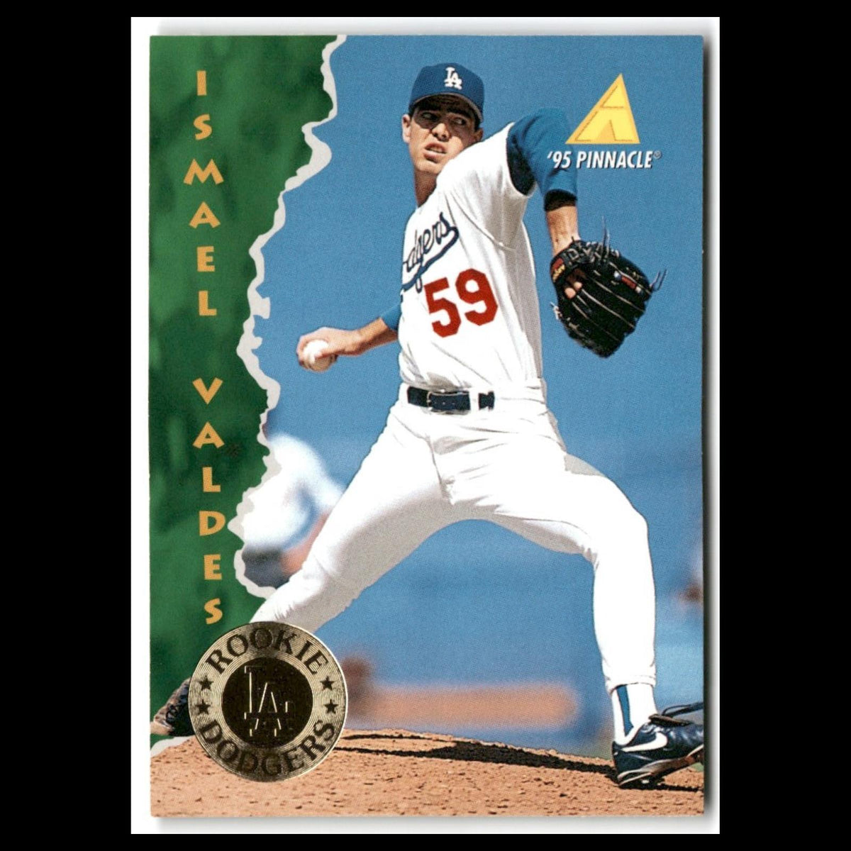 Ismael Valdes Rookie #139 1995 Pinnacle Los Angeles Dodgers Baseball Card MLB NM