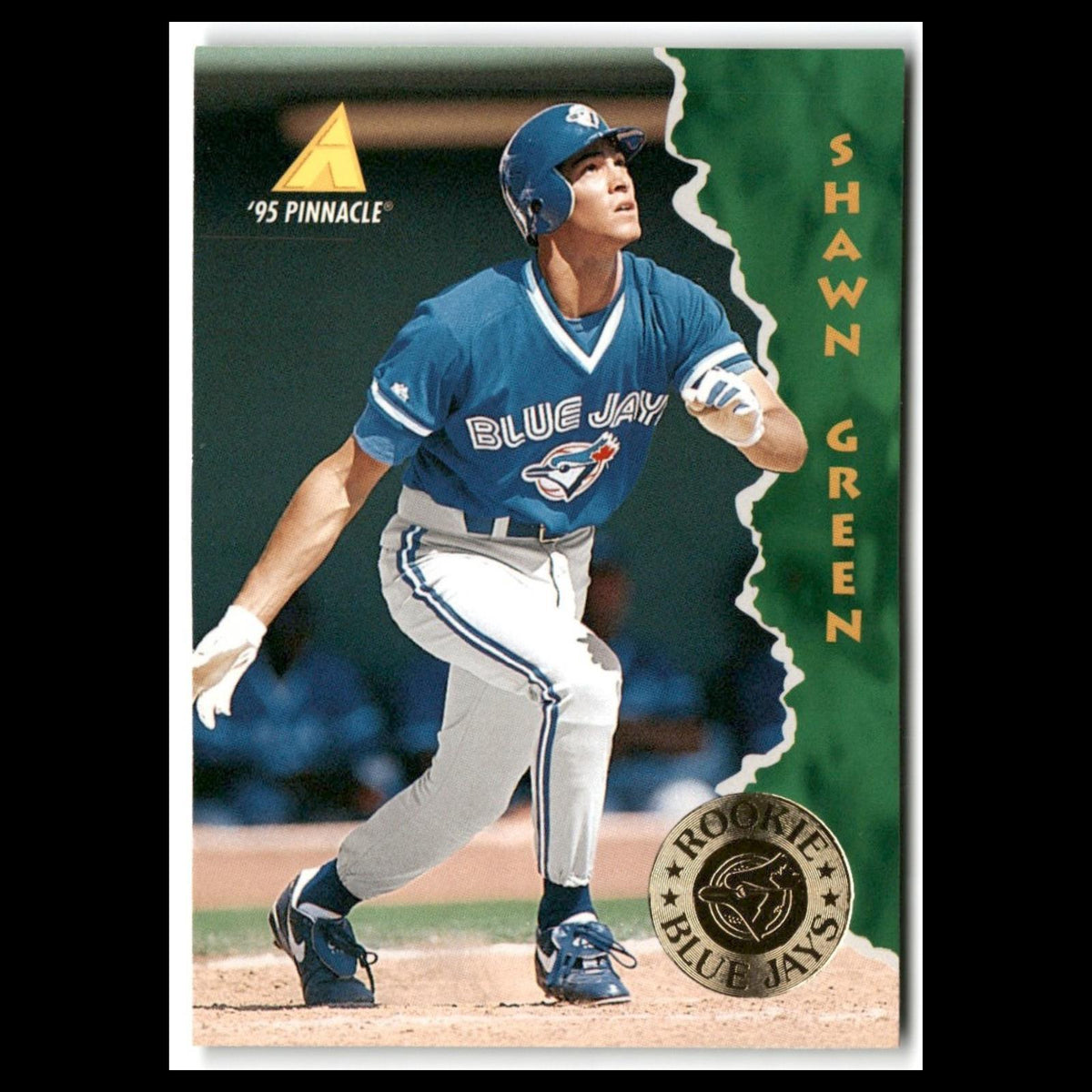 Shawn Green Rookie #135 1995 Pinnacle Toronto Blue Jays Baseball Card MLB NM