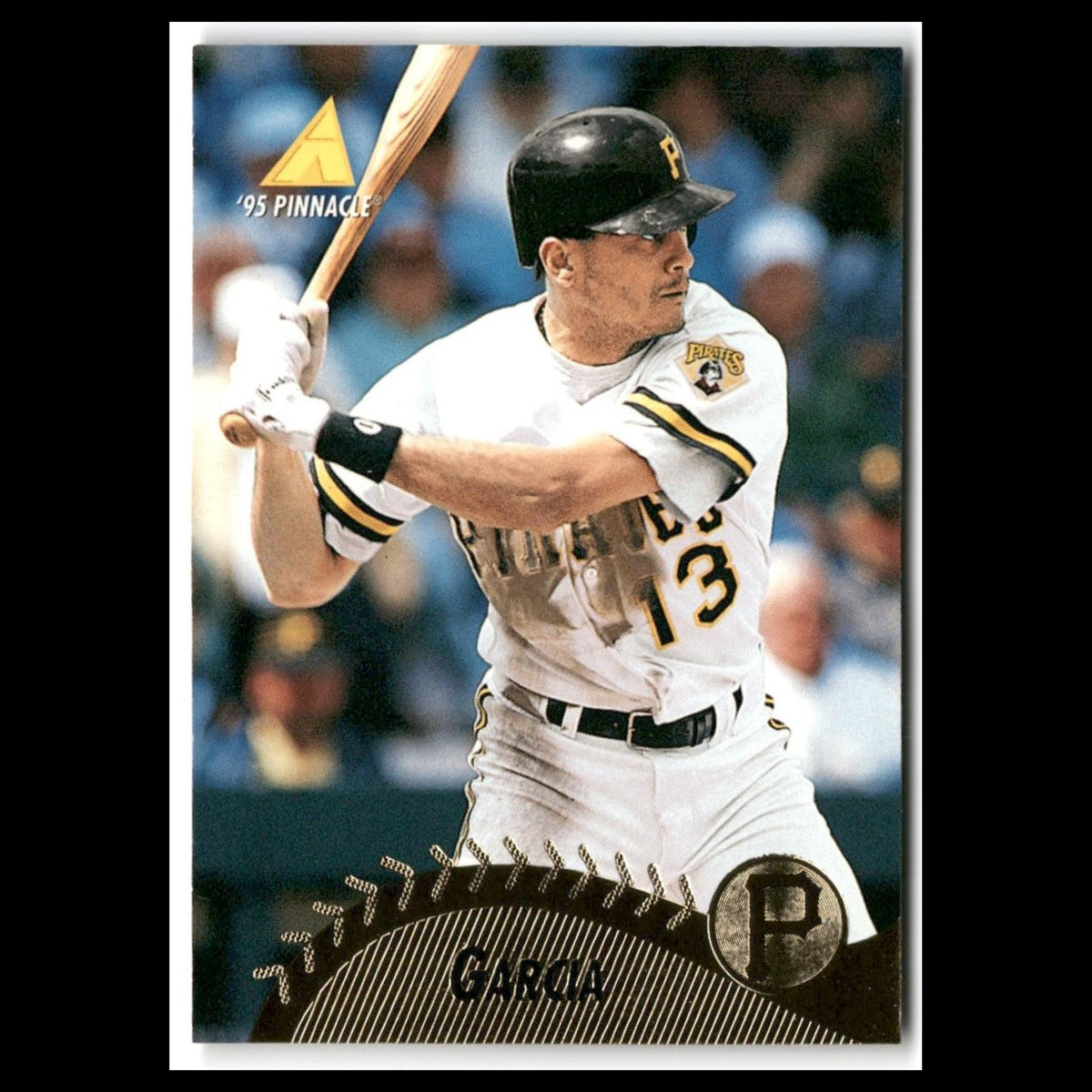 Carlos Garcia #116 1995 Pinnacle Pittsburgh Pirates Baseball Card MLB NM