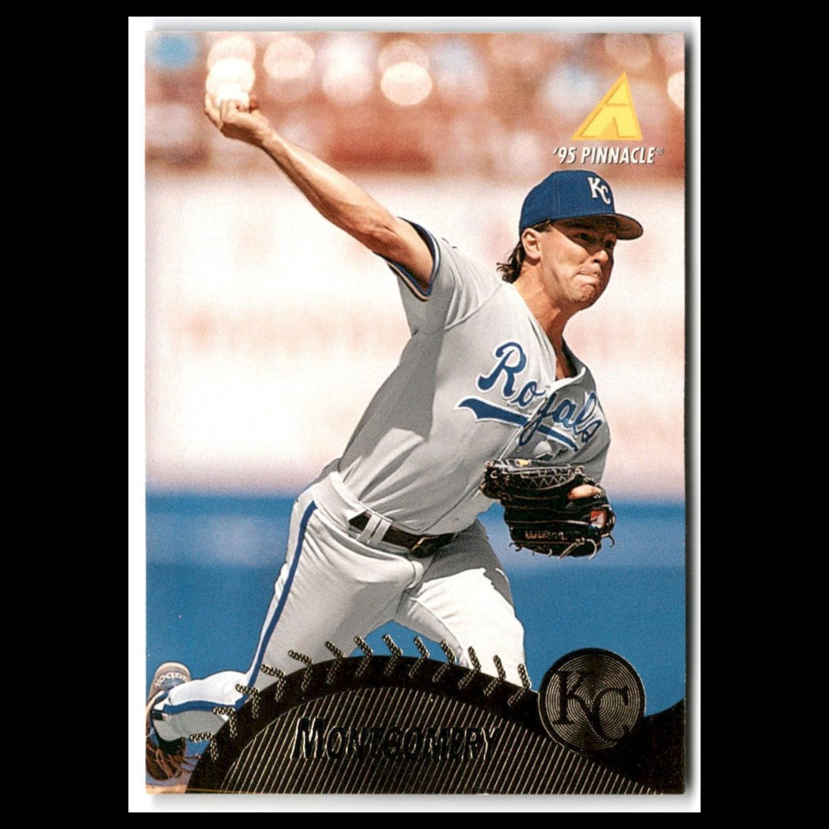 Jeff Montgomery #90 1995 Pinnacle Kansas City Royals Baseball Card MLB NM