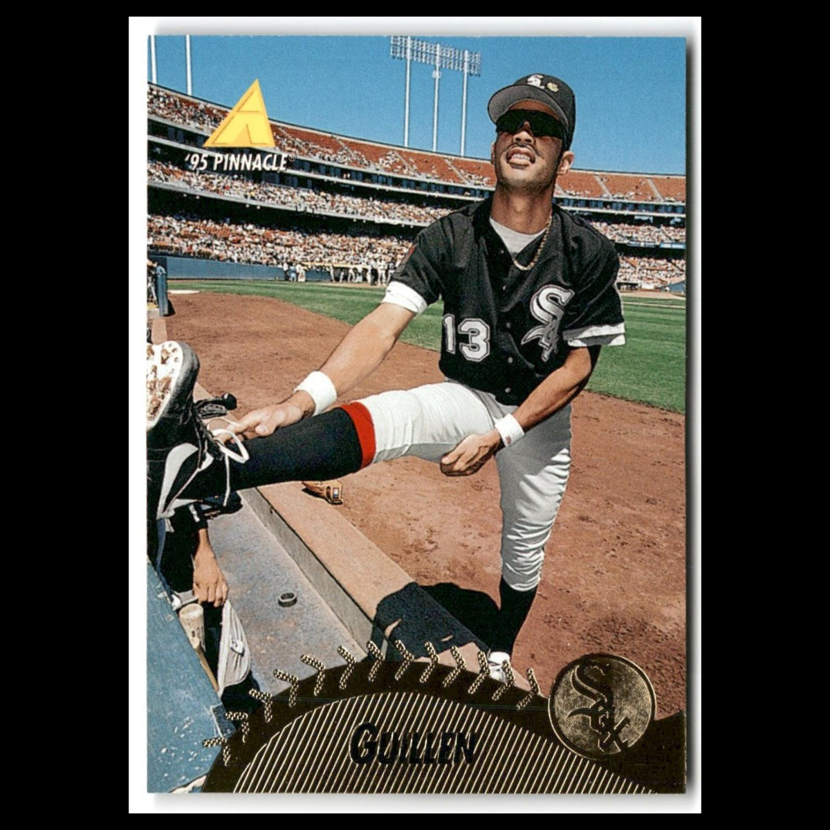 Ozzie Guillen #107 1995 Pinnacle Chicago White Sox Baseball Card MLB NM