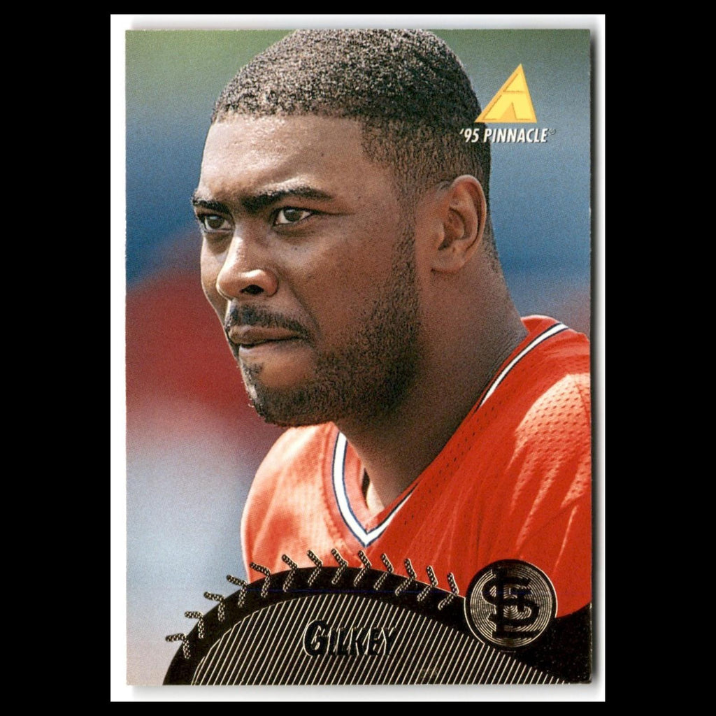 Bernard Gilkey #62 1995 Pinnacle St. Louis Cardinals Baseball Card MLB NM
