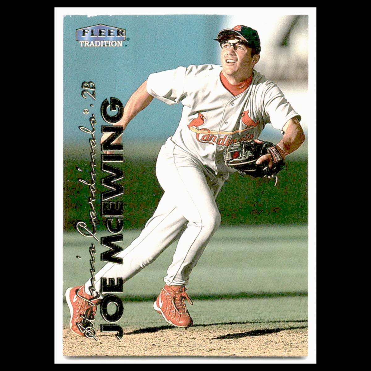 Joe McEwing Rookie #U-24 1999 Fleer Tradition Update St. Louis Cardinals Card NM
