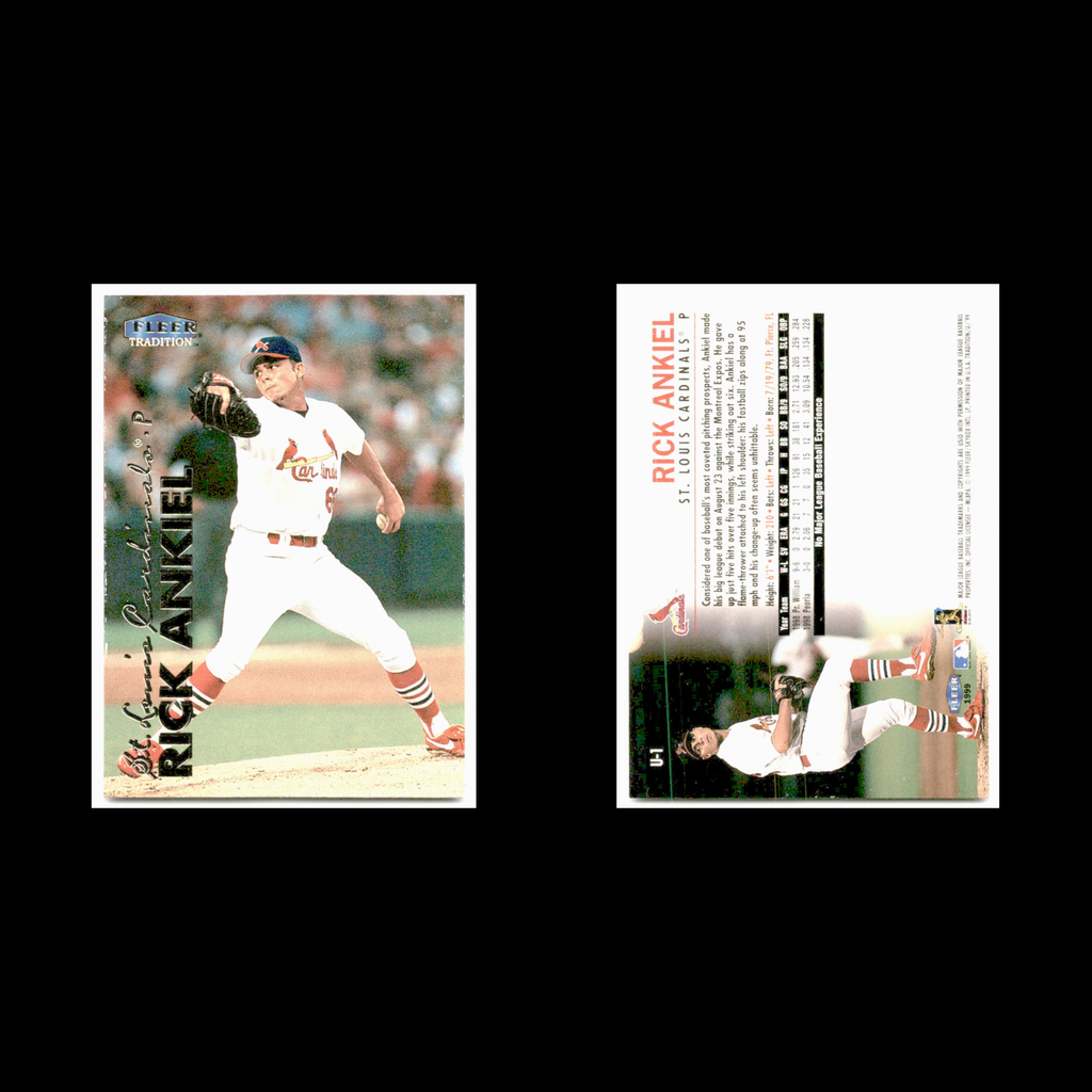 Rick Ankiel #U-1 2001 Fleer Legacy St. Louis Cardinals Baseball Card MLB NM