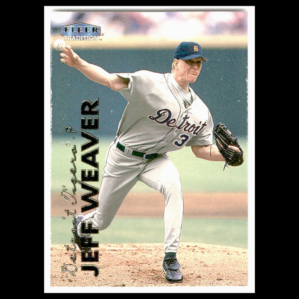 Jeff Weaver Rookie #U-109 1999 Fleer Tradition Update Detroit Tigers Baseball NM