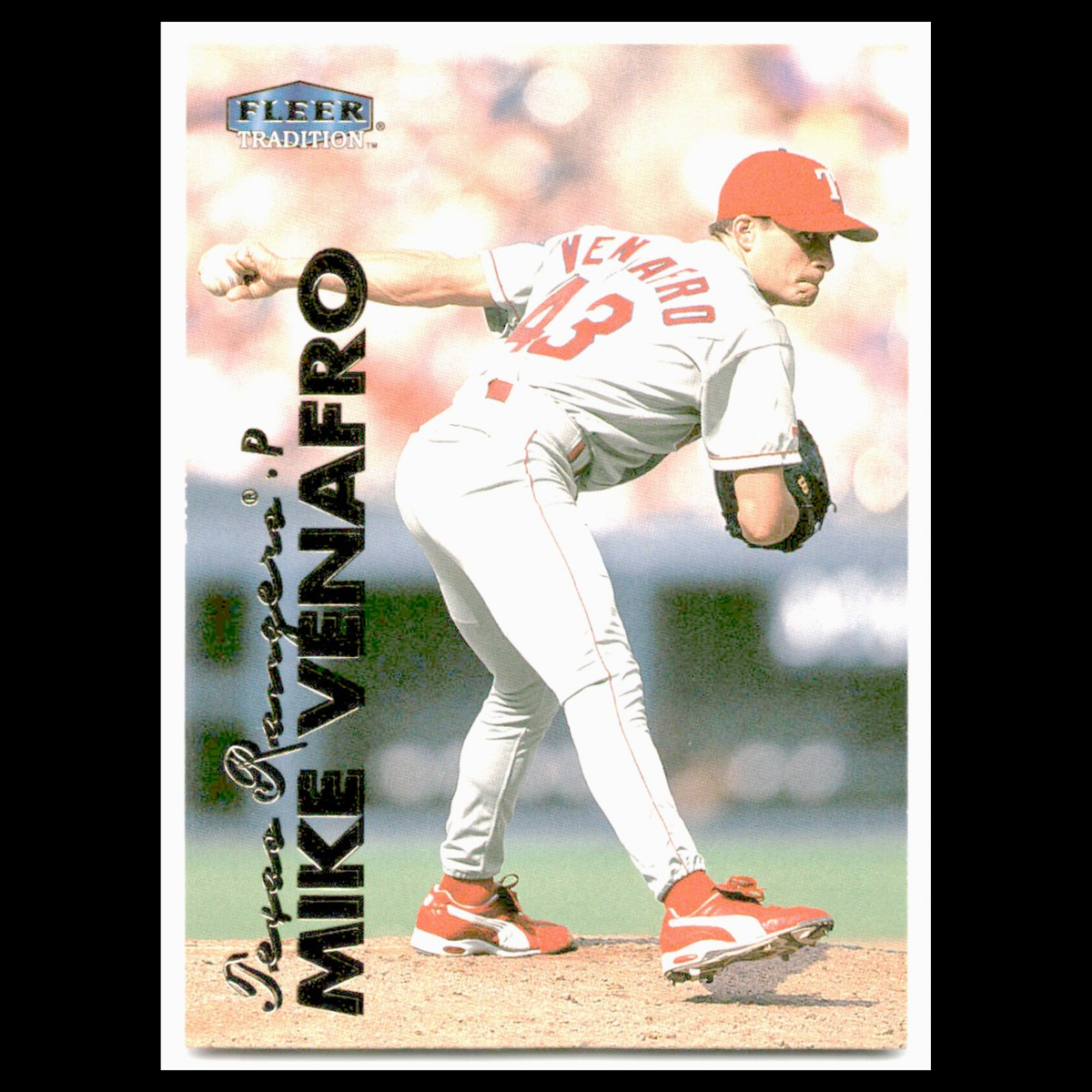 Mike Venafro Rookie #U-45 1999 Fleer Tradition Update Texas Rangers Baseball MLB